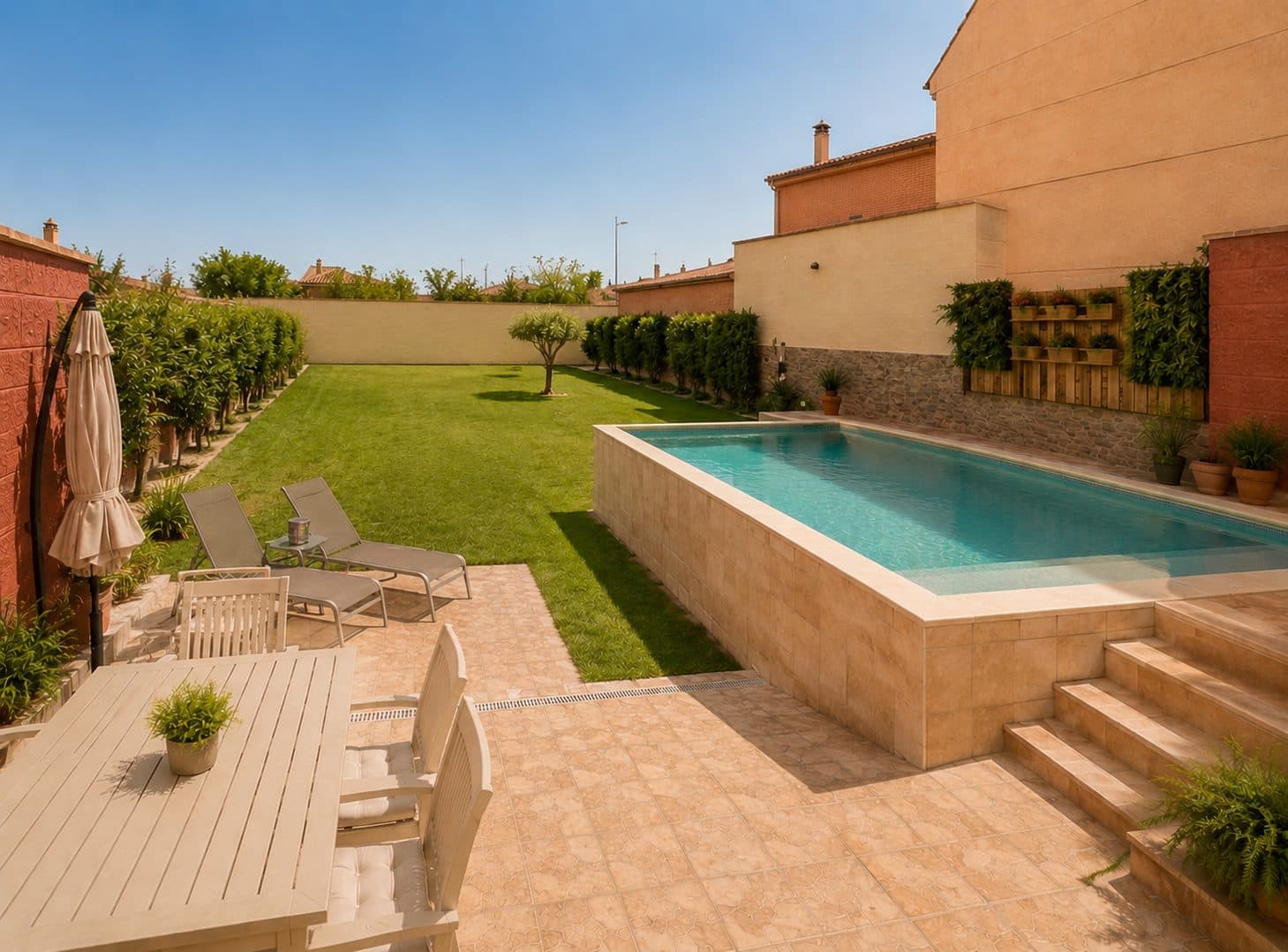 Moradia T3 com Piscina e Jardim